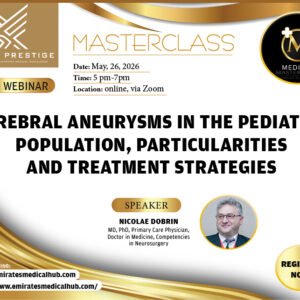 Cerebral aneurysms in the pediatric population, particularities and treatment strategies - LIVE WEBINAR