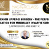 Benign UpperGi Surgery - the perfect indication for minimally invasive surgery (laparoscopic and robotic) - LIVE WEBINAR