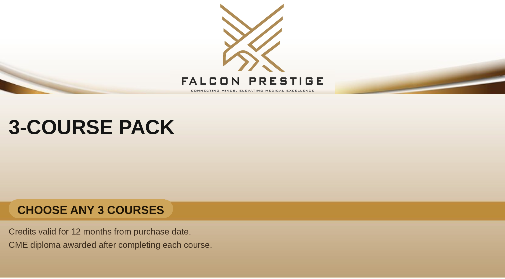 3-Course Pack